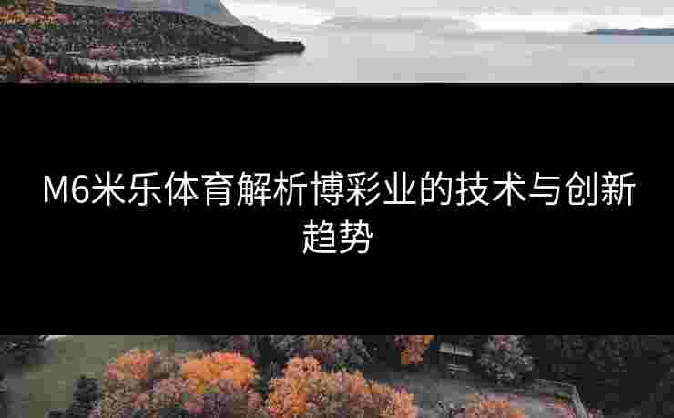 M6米乐体育解析博彩业的技术与创新趋势