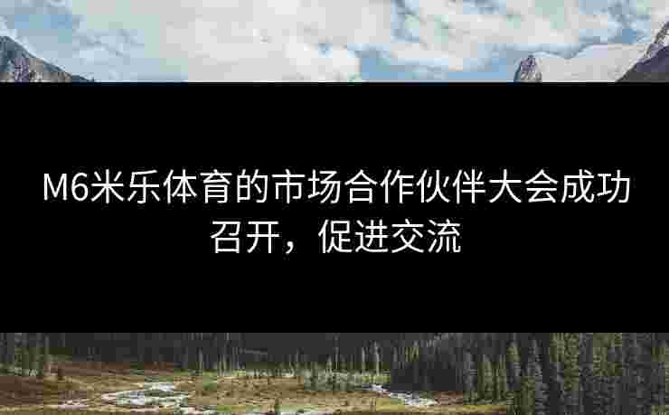 M6米乐体育的市场合作伙伴大会成功召开,促进交流 M6米乐体育的市场合作伙伴大会成功召开,促进交流